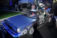 DeLoreans were manufactured by the DeLorean Motor Company.