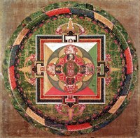 Copper wire may be used to craft small mandalas, used in meditation.