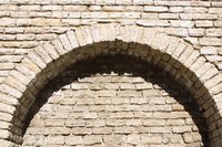 Brick arches provide elegant accents for a home.