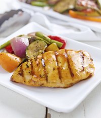 Lemon juice can be whisked with orange marmalade to create a flavorful glaze.