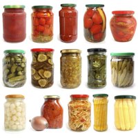 Transform saved food jars into colorful craft supplies.