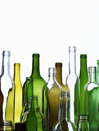 Recycle a bottle into a decorative, giftable vase.