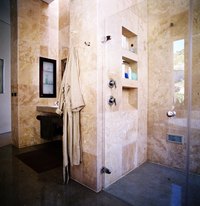 A mud pan gives you the design freedom to make an extraordinary shower.
