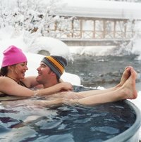Hot tubs are a popular way to socialize and relieve stress..