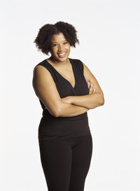 Dark colors often flatter a curvy figure.