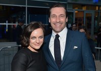 The cast of Mad Men opt for a preppy look on and off screen.