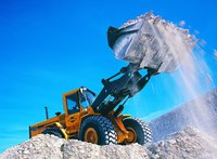 Heavy equipment operating.