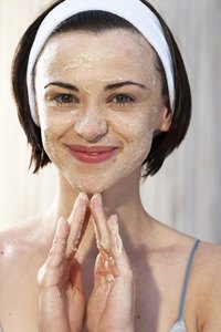 Sugar scrubs can be used on both the face and body.