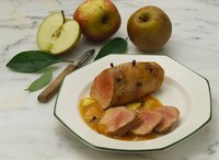 Pork loin calvados turns pork into something special.
