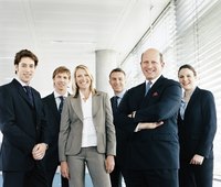Stakeholders, such as an executive team, have an interest in a company.