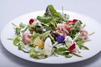 Edible violets add unexpected color and flavor to salads.