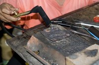 Use a soldering block to recycle scrap wire.