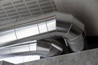 A series of ventilation ducts.
