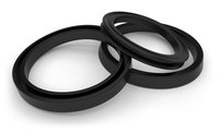 Synthetic rubber compounds are widely used in seals that stop leaks.