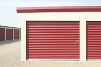 A self storage unit.