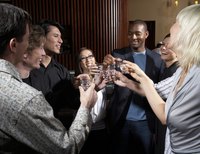Throw a cast party after the curtain closes.