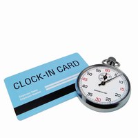 Your clock-in discipline should be in writing in your employee handbook.