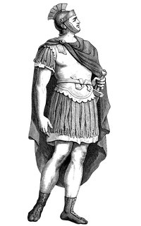 The traditional Roman gladiator had style.