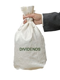 Established companies often maintain a steady dividend rate for several years.