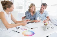 Create a color wheel to learn how to mix paints.