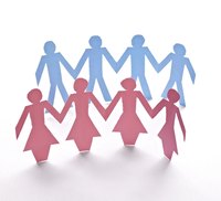 The hands are key to making the dolls connect as a chain.