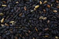 Meet your calcium needs by adding black sesame seeds to your meals.