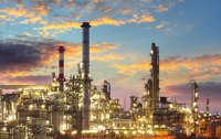 An industrial plant.