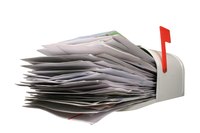 Recycle sheets of paper from junk mail into flying paper projects.