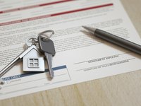 Mortgage application with a pen