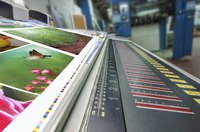 An offset print machine.