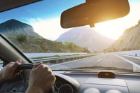Checking your mirrors while driving helps you predict other drivers' movements.