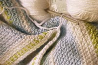 Single crochet creates a warm, dense fabric that's perfect for blankets.