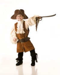 DIY pirate boots fit any shoe size.