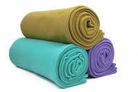 Use a polar fleece blanket for inexpensive polar fleece fabric.