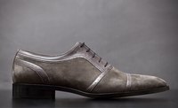 Man's leather shoe.