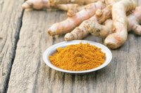 Turmeric is an ingredient in many curries.