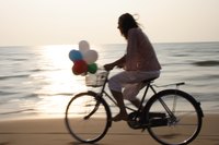 There's nothing like a ride on a beach cruiser along one of Southern California's beach bicycle paths.