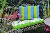 Outdoor cushions need materials that are quick-drying and mold-resistant.