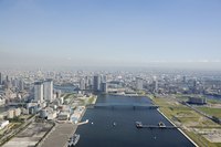 An arial view of Tokyo, Japan
