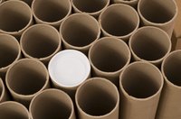 Cardboard tubes are cheap, versatile and durable.