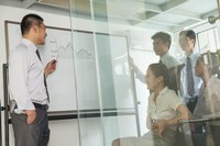 A marketing meeting.