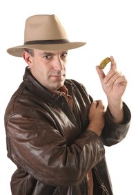 A leather jacket also helps complete the costume.