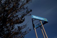 Image of a Walmart store sign.