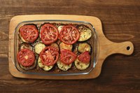 Glass bakeware cooling.