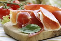 Always serve prosciutto at room temperature.