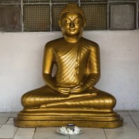 You have several options to clean a brass statue.