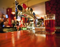 Close-up of bar top
