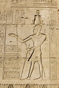 No one is sure what color the tunics of the pharaoh were.