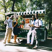 Food vendors help to create community.