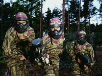 Two Ohio state parks have fields available for paintballing.